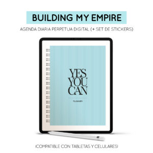 Building My Empire - Agenda Perpetua (+ Set de Stickers)